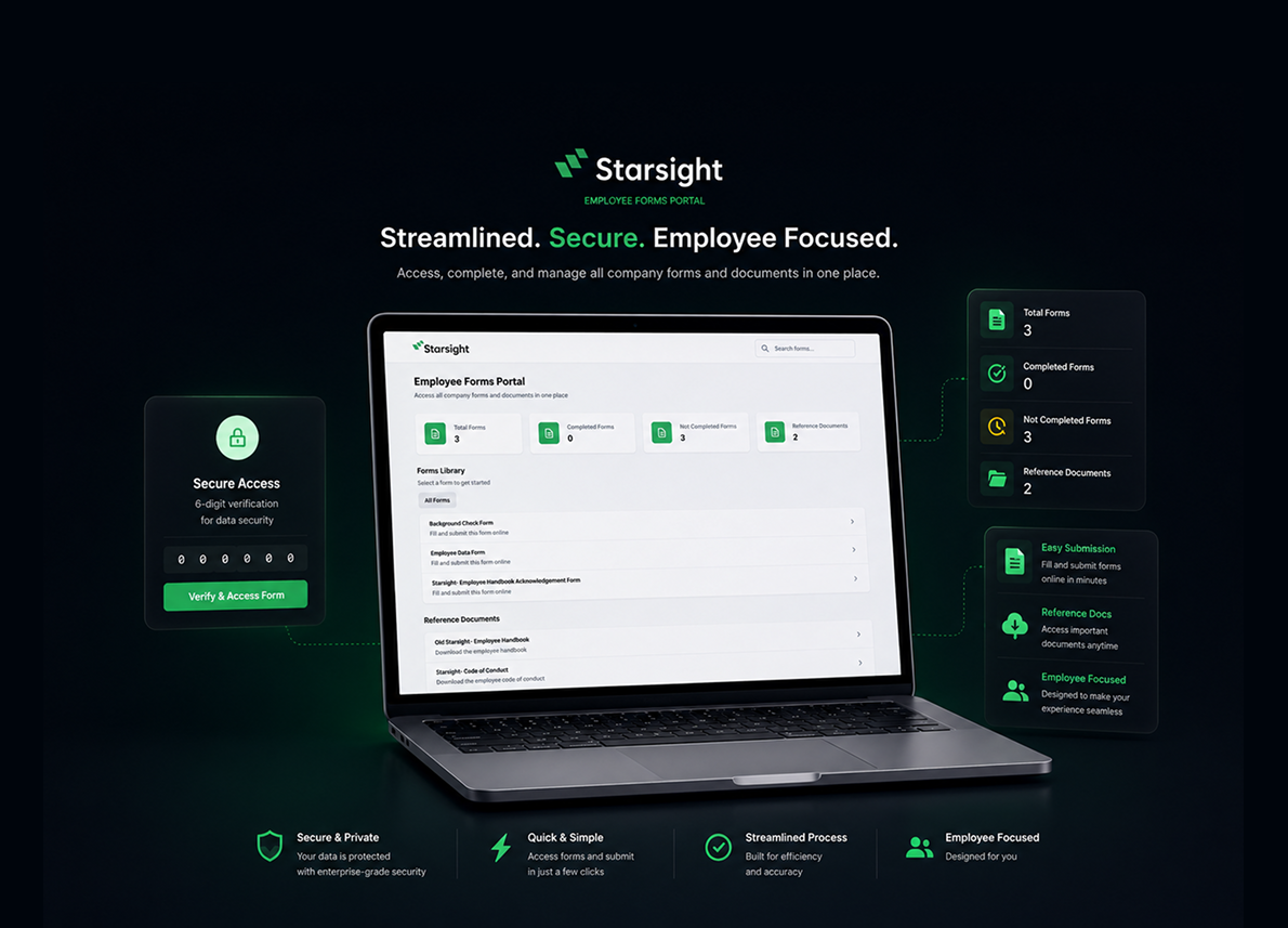 Starsight Employee Portal preview